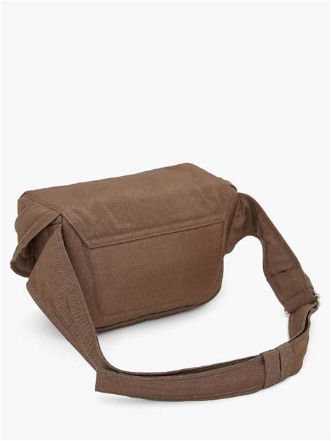 lemaire flight quilted canvas belt bag